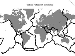 Thumbnail of Tectonic Plates (with continents)
