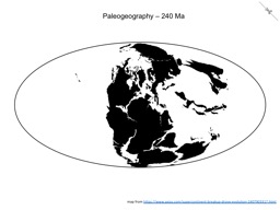 Thumbnail of Paleogeography - 240 Ma