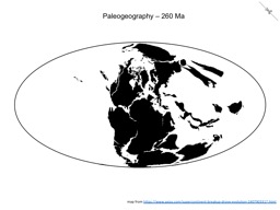 Thumbnail of Paleogeography - 260 Ma