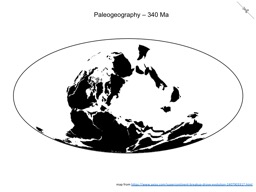 Thumbnail of Paleogeography - 340 Ma
