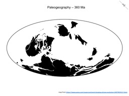 Thumbnail of Paleogeography - 360 Ma
