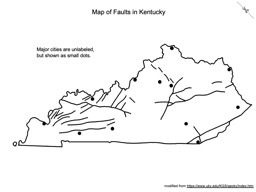 Thumbnail of Faults in Kentucky